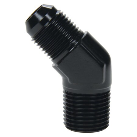 Allstar Performance 10 x 0.375 in. AN to NPT 45 deg Adapter Fitting ALL49547